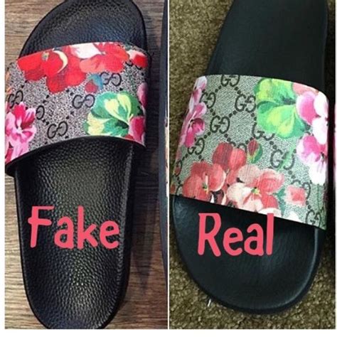 fake gucci slides amazon|how to authenticate gucci slides.